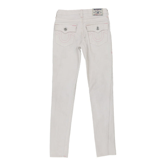 Vintage white 11-12 Years True Religion Jeans - girls medium