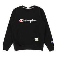  Vintage black 13-14 Years Champion Sweatshirt - girls medium