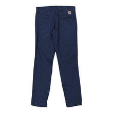  Vintage blue Carhartt Trousers - mens 34" waist