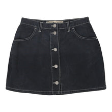  Vintage dark wash Sisley Skirt - womens 27" waist