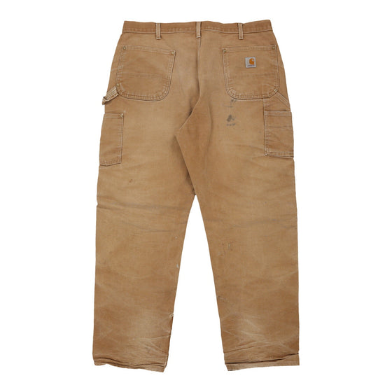 Vintage brown Carhartt Carpenter Trousers - mens 40" waist