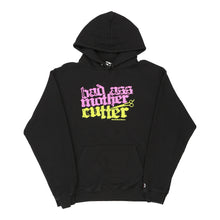 Bad A** Mother Cutter Champion Hoodie - Large Black Cotton Blend - Thrifted.com