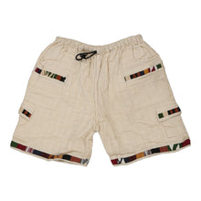  Unbranded Shorts - XL Cream Linen Blend - Thrifted.com
