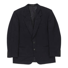  Pierre Cardin Blazer - XL Navy Wool - Thrifted.com