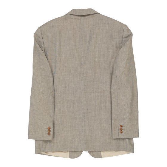 Duca Visconte Blazer - XL Grey Wool - Thrifted.com