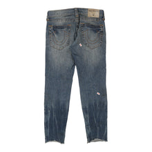  Vintage blue Finn Slim Tapered True Religion Jeans - womens 32" waist