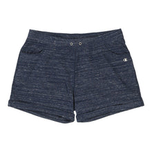  Champion Shorts - Medium Blue Polyester Blend - Thrifted.com