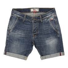  Roy Rogers Denim Shorts - 32W UK 10 Blue Cotton - Thrifted.com