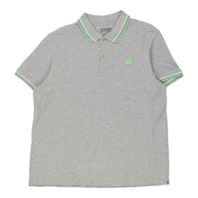  Lotto Polo Shirt - 2XL Grey Cotton - Thrifted.com