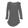 Kookai Striped T-Shirt Dress - XS Black Viscose t-shirt dress Kookai   