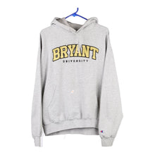  Vintage grey Bryant University Champion Hoodie - womens large