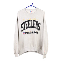  Vintage grey Pittsburgh Steelers N.F.L. Pro Line Sweatshirt - mens xx-large