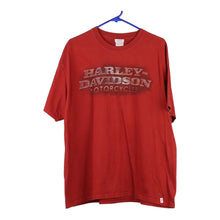  Vintage red Rock Falls, Illinois Harley Davidson T-Shirt - mens x-large