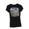 Vintage black Newfoundland & Labrador, Canada Harley Davidson T-Shirt - womens x-small