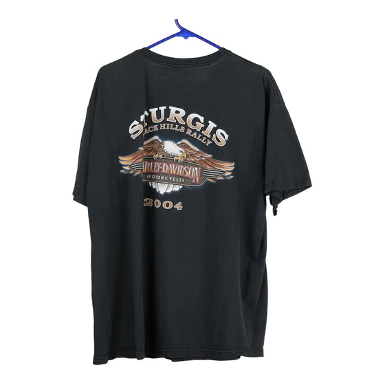 Vintage black Sturgis Black Hills Rally Harley Davidson T-Shirt - mens x-large
