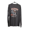Vintage grey Berwyn, Illinois Harley Davidson Long Sleeve T-Shirt - mens x-large