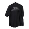 Vintage black & white Harley Davidson Short Sleeve Shirt - mens x-large
