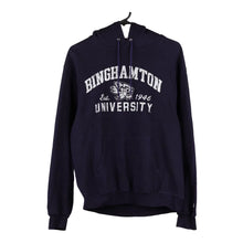  Vintage purple Binghamton University Champion Hoodie - mens medium