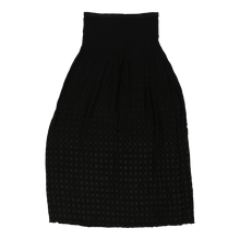  Caractere Midi Skirt - Small Black Viscose Blend midi skirt Caractere   