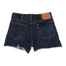  Vintage dark wash 517 Levis Denim Shorts - womens 32" waist