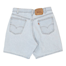  Vintage blue Orange Tab 550 Levis Denim Shorts - womens 30" waist