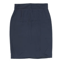  Vintage navy Valentino Mini Skirt - womens 34" waist