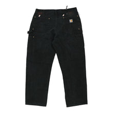  Vintage black Double Knee Carhartt Carpenter Jeans - mens 38" waist