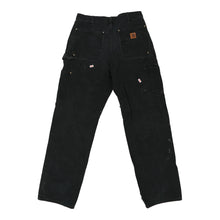  Vintage black Double Knee Carhartt Carpenter Jeans - mens 33" waist