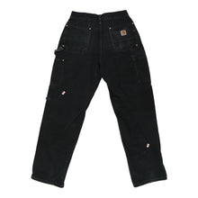  Vintage black Double Knee Carhartt Carpenter Jeans - mens 30" waist