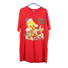  Vintage red Looney Tunes T-Shirt - mens xx-large
