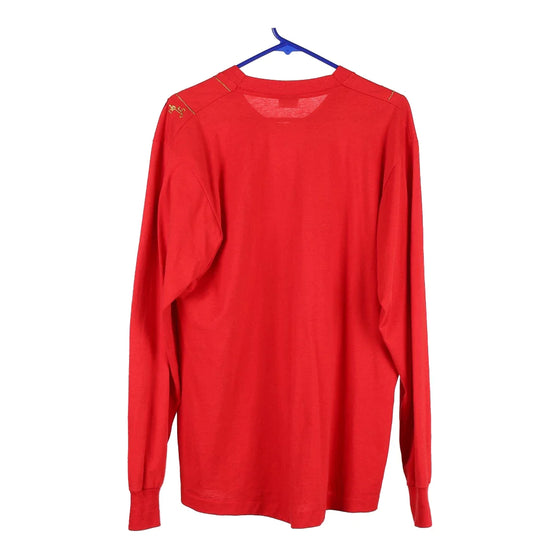 Vintage red Screen Stars Sweatshirt - womens x-large