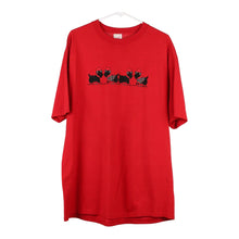  Vintage red Jerzees T-Shirt - mens x-large