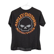  Vintage black Lakeland, Florida Harley Davidson T-Shirt - womens small