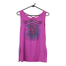  Vintage purple Olympia, Washington Harley Davidson Vest - womens medium