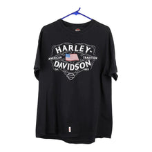  Vintage black Carson City, Nevada Harley Davidson T-Shirt - mens large