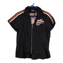  Vintage black Harley Davidson Short Sleeve Shirt - womens large