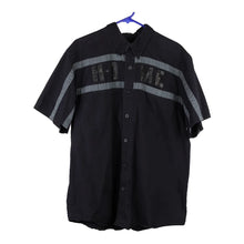  Vintage black Harley Davidson Short Sleeve Shirt - mens x-large