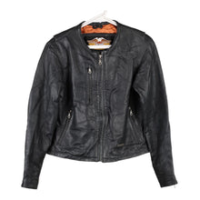  Vintage black Harley Davidson Jacket - womens medium