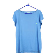  Vintage blue Benetton T-Shirt - womens medium