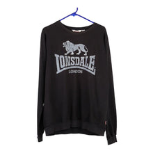  Vintage black Lonsdale Sweatshirt - mens xx-large