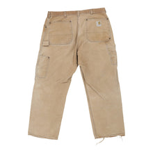  Vintage beige Carhartt Carpenter Trousers - mens 37" waist