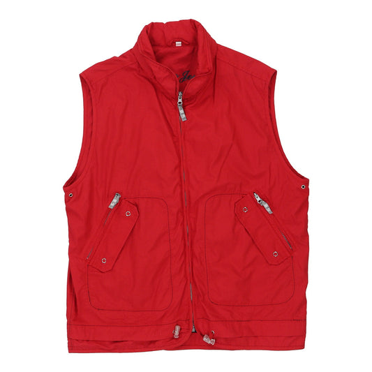 Vintage Studio Jeans Gilet - XL Red Polyester
