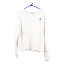  Vintage white Reverse Weave Champion Sweatshirt - womens large