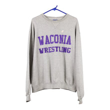  Vintage grey Waconia Wrestling Champion Sweatshirt - mens large