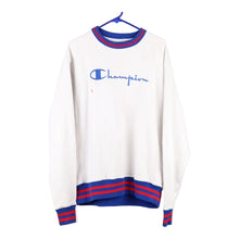  Vintage white Reverse Weave Champion Sweatshirt - mens large