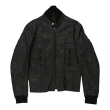  Vintage black Monti Alberta Leather Jacket - womens medium