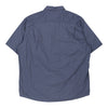 Vintage blue Wrangler Short Sleeve Shirt - mens large