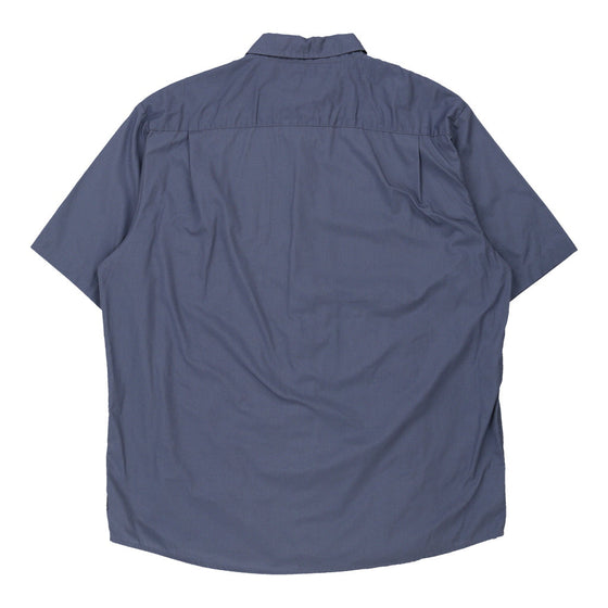 Vintage blue Wrangler Short Sleeve Shirt - mens large