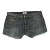 Vintage dark wash 501 Levis Denim Shorts - womens 35" waist