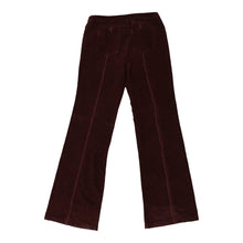  Vintage burgundy Max & Co Cord Trousers - womens 28" waist